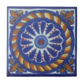 Mexican Talavera Style Tile Fliese (Vorderseite)