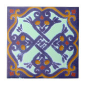 Mexican Talavera Style Tile Fliese (Vorderseite)