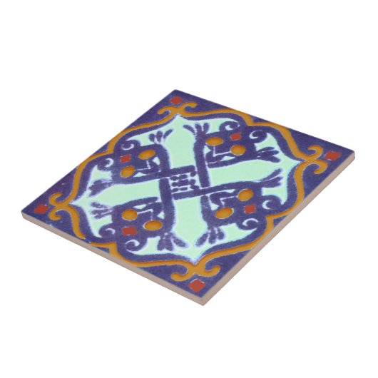 Mexican Talavera Style Tile Fliese (Seite)