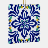 Mexican Talavera Terracotta Tile Design Nr. 10 Keramikornament (Rechts)