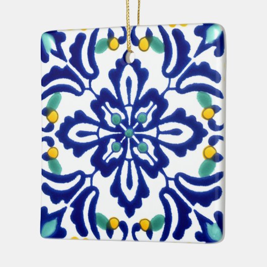 Mexican Talavera Terracotta Tile Design Nr. 10 Keramikornament (Links)