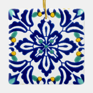 Mexican Talavera Terracotta Tile Design Nr. 10 Keramikornament