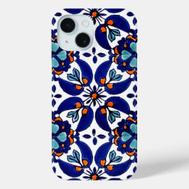 Mexican Talavera Terracotta Tile Design Nr. 1 Case-Mate iPhone Hülle