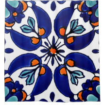 Mexican Talavera Terracotta Tile Design Nr. 1