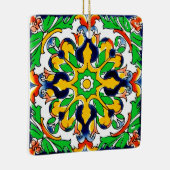 Mexican Talavera Terracotta Tile Design Nr. 4 Keramikornament (Rechts)