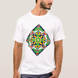 Mexican Talavera Terracotta Tile Design Nr. 4 T-Shirt