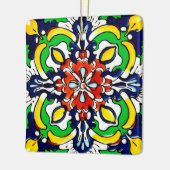Mexican Talavera Terracotta Tile Design Nr. 7 Keramikornament (Links)