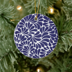 Mexican Talavera Tile Keramik Ornament