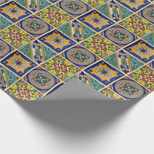 Mexican Talavera Tiles Geschenkpapier