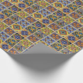 Mexican Talavera Tiles Geschenkpapier (Ecke)