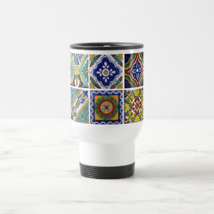 Mexican Talavera Tiles Reisebecher