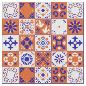 Mexican Talavera Tiles Stoff (Nahaufnahme)