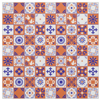 Mexican Talavera Tiles Stoff