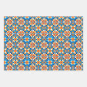 Mexican Talavera Wrapping Paper Geschenkpapier Set (Vorderseite 2)