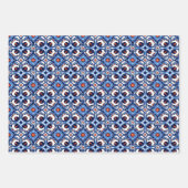 Mexican Talavera Wrapping Paper Geschenkpapier Set (Vorderseite 2)