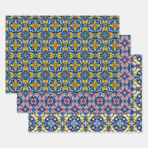 Mexican Talavera Wrapping Paper