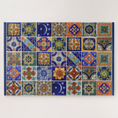 Mexican Talevera Tile Large Size Puzzle Gift (Horizontal)