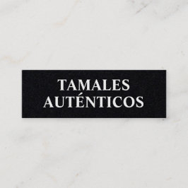 Mexican Tamales Mini Visitenkarte