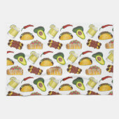 Mexican Tex Mex Food Taco Enchilada Chimichanga Geschirrtuch (Horizontal)