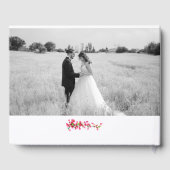 Mexican Wedding Hacienda Rustic Boho Gästebuch (Rückseite)