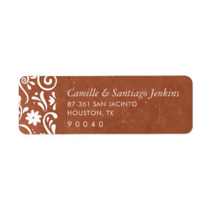 Mexican Wedding Terracotta