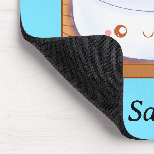 Mexican White Cheese Queso Fresco Mousepad (Ecke)