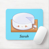 Mexican White Cheese Queso Fresco Mousepad (Mit Mouse)