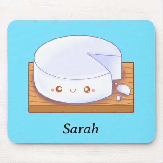 Mexican White Cheese Queso Fresco Mousepad (Vorne)