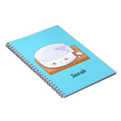 Mexican White Cheese Queso Fresco Notizblock (Rechte Seite)