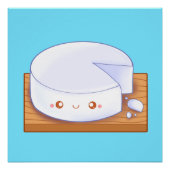 Mexican White Cheese Queso Fresco Poster (Vorderseite)