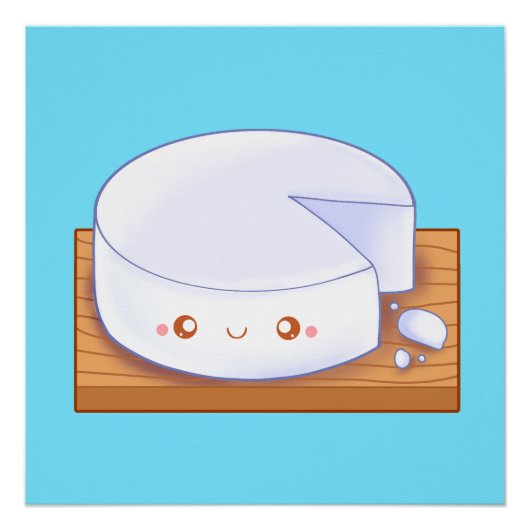 Mexican White Cheese Queso Fresco Poster (Vorderseite)