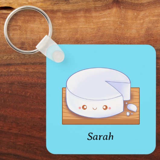 Mexican White Cheese Queso Fresco Schlüsselanhänger (Vorderseite)