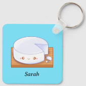 Mexican White Cheese Queso Fresco Schlüsselanhänger (Rückseite)