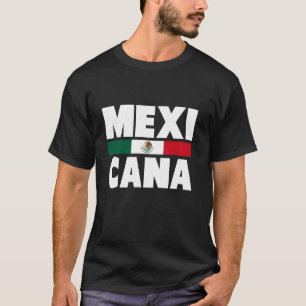 MEXICANA MEXIKO-FLAGGE WURZELN STOLZ T-Shirt