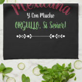 Mexicana Mit Stolz Ja Señor Geschirrtuch (Gefaltet)