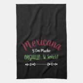 Mexicana Mit Stolz Ja Señor Geschirrtuch (Vertikal)