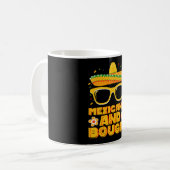 Mexicana und Bougie Mexican Girls Cinco de Mayo Kaffeetasse (Vorderseite Links)