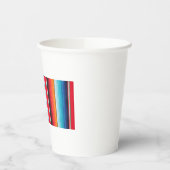 mexicanischer mexico Name poncho Deckenhintergrund Pappbecher (Links)