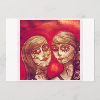 mexicanischer Zuckerschädel-Tag des toten Fest-Par Einladung