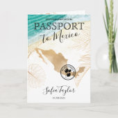 Mexico 50 und fabulous Birthday Passport Karte Inv (Vorderseite)