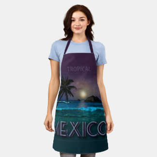 Mexico All-over-Print-Schürze Schürze