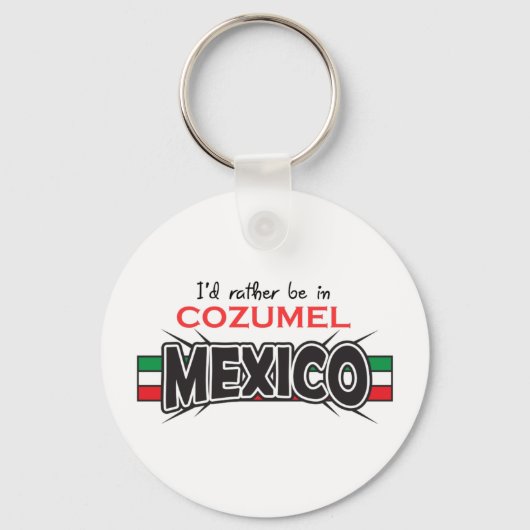 MEXICO APPLIQUE COZUMEL SCHLÜSSELANHÄNGER (Vorderseite)