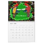 MEXICO ART CALENDAR KALENDER (Mär 2026)