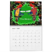 MEXICO ART CALENDAR KALENDER (Mär 2027)