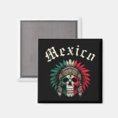 Mexico Aztec Magnet (Vorderseite/Rückseite)