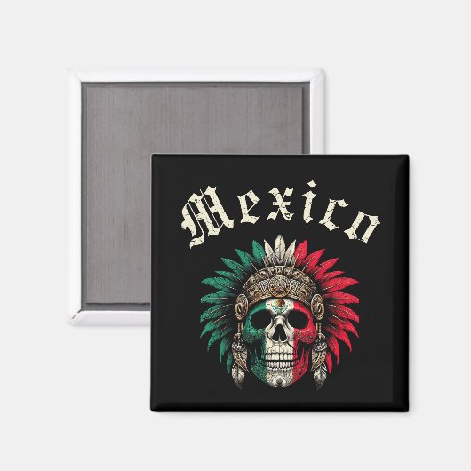 Mexico Aztec Magnet (Vorderseite/Rückseite)