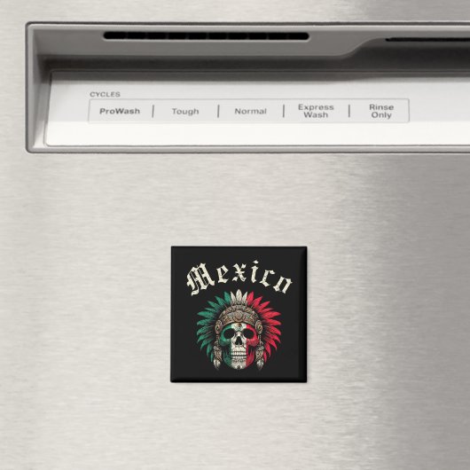 Mexico Aztec Magnet (In Situ (Geschirrspüler))