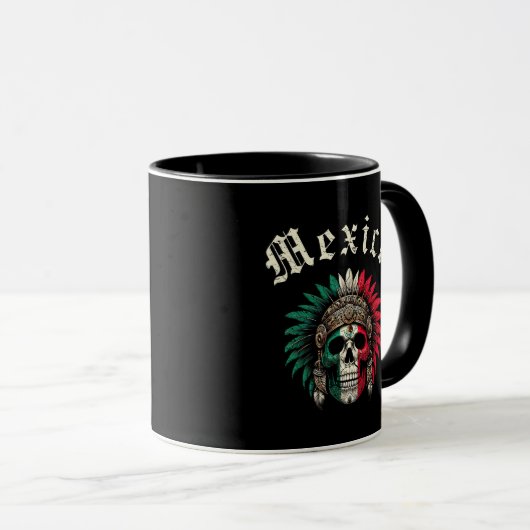 Mexico Aztec Tasse (VorderseiteRechts)
