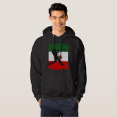 Mexico Baseball Flag for Mexican Baseball Fans Vin Hoodie (Vorne ganz)