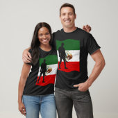 Mexico Baseball Flag for Mexican Baseball Fans Vin T-Shirt (Unisex)